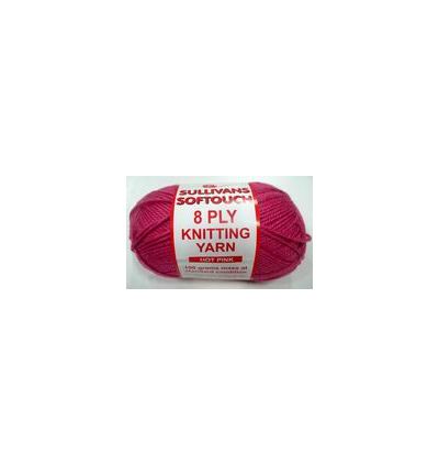 hot pink wool yarn