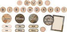 MINI BULLETIN BOARD SET - BIRTHDAY COUNTRY CONNECTIONS