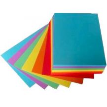 COLOURED FLASH CARDS LARGE (100)