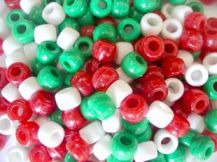 BEADS - PONY OPAQUE CHRISTMAS COLOURS 150G