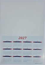 CALENDAR 2027 - A4 each