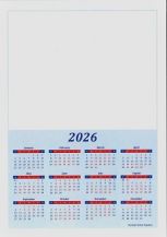 CALENDAR 2026 - A4 each