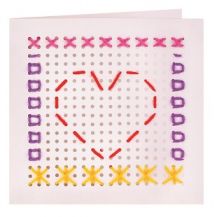 STITCHING CARD 16CM PACK OF 10