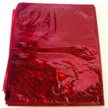 CELLO SHEETS (PACK 25) RED
