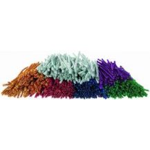 BASICS - TINSEL STEMS 500'S ASST 15CM (CH064)