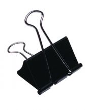 CLIPS FOLDBACK - 19MM PACK OF 12