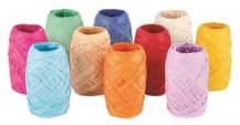 PAPER RAFFIA ASSORTED 10'S