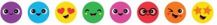 DYNAMIC DOTS MERIT STICKERS:- SMILES