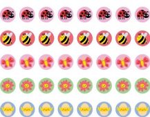 DYNAMIC DOTS MERIT STICKERS :- SPRING