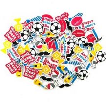 FOAM STICKERS - FATHERS DAY PACK OF 80