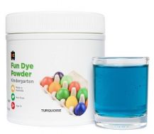 DYE - FUN DYE POWDER TURQUOISE 500 GRAM