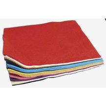 FELT SQUARES 305 x 254mm ASST (10)