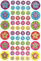 FOIL MERIT STICKERS- STAR AND MINI STAR