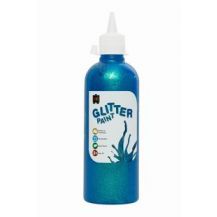 GLITTER PAINT 500ML SKY BLUE