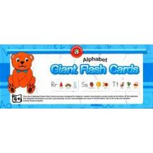 ALPHABET GAINT FLASH CARDS - LSSCN