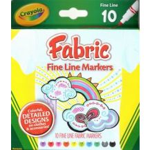 MARKER CRAYOLA - T-SHIRT - ASST PKT 10