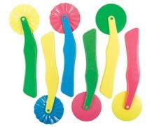 DOUGH CUTTING WHEELS SET 6