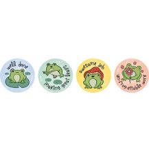 MERIT STICKERS :- FROGS 