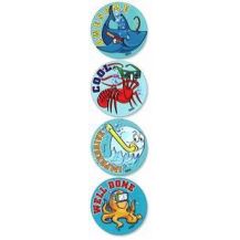 MERIT STICKERS :- SEA CREATURES