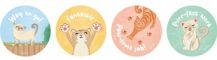 MERIT STICKERS:- ELECTRIC CATS