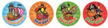 MERIT STICKERS :- PIRATES