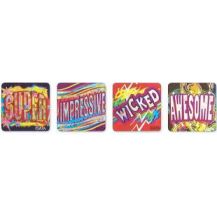 FOIL MERIT STICKERS - SUPER