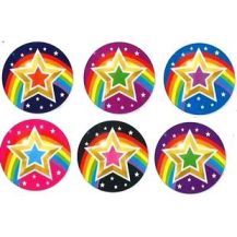 LASER STICKER - STARS