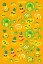 SCENTSATIONS MERIT STICKERS - PINEAPPLE