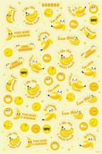 SCENTSATIONS MERIT STICKERS- BANANA