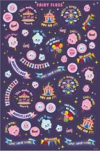 SCENTSATIONS MERIT STICKERS - FAIRY FLOSS