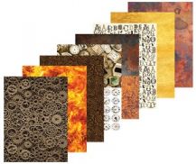 PATTERN PAPER - STEAMPUNK PACK OF 40