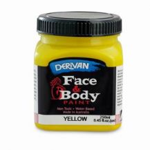 FACE PAINT 250ML YELLOW