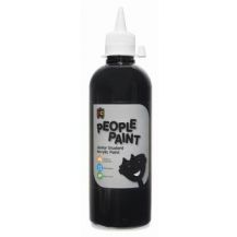 LIQUICRYL "PEOLPLE PAINT" 500ML EBONY