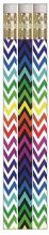 PENCIL:- CHEVRON COLOURS (10) MP011