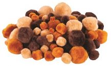 POM POMS EARTH COLOURS 55G