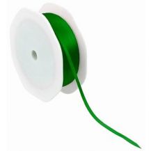 RIBBON - SATIN - 3MM GREEN (RN103GR)