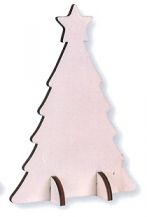 WOODEN STANDING TREE - 10'S (WP205)