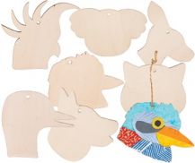 WOODEN ANIMAL HANGERS 21'S (CN301)