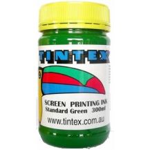 SCREEN PRINTING INK 300ML STANDARD GREEN