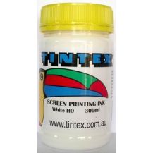 SCREEN PRINTING INK 300ML WHITE HD