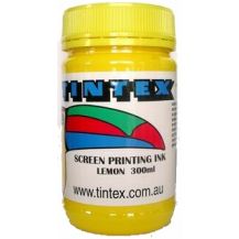 SCREEN PRINTING INK 300ML LEMON