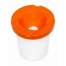 PAINT POT SAFETY W/ ORANGE LID.