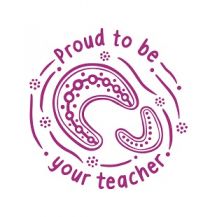 MERIT STAMP SELF-INKING - PROUD TO BE YOUR TEACHER