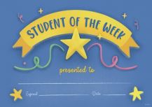 MERIT CERTIFICATE - STUDENT OF THE WEEK (35)