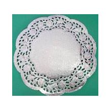 DOILIES PAPER 7" SILVER (PKT 30)