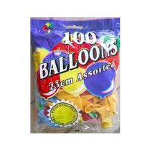 BALLOONS Bag 100 ASST GOOD QUALITY