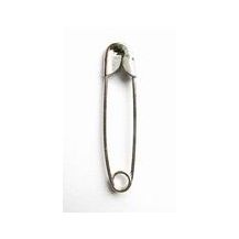 PINS SAFETY SILVER 28mm (100)