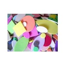 FOAM GEOMETRIC SHAPES 360 pieces