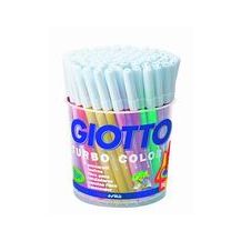 MARKER TURBO COLOUR THIN (TUB OF 96)ASST