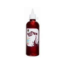 GLITTER PAINT 500ML RED